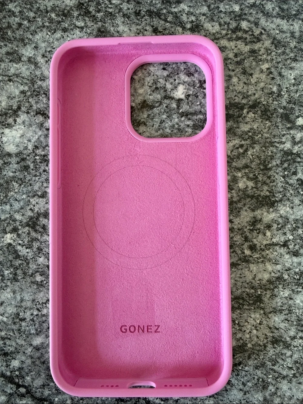 Pink Silicone Protective Phone Case - Unbranded iPhone 15 Pro Max
